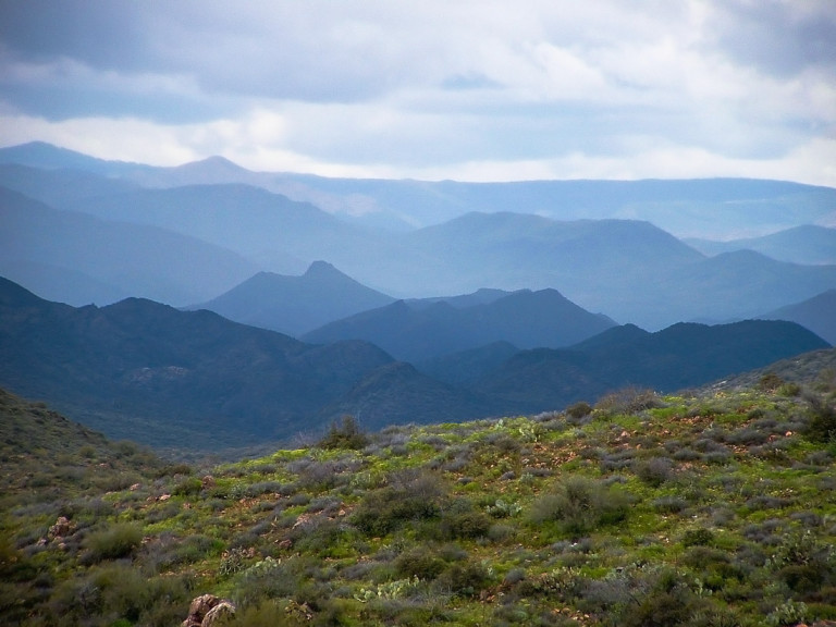 Black Canyon City Mountain Layers